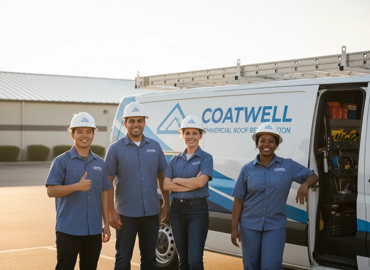 Commercial roof coating company in Wedgefield, SC